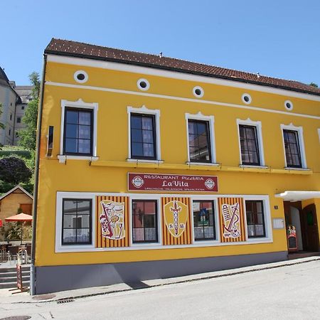 Pension Stadt Grein Exteriör bild