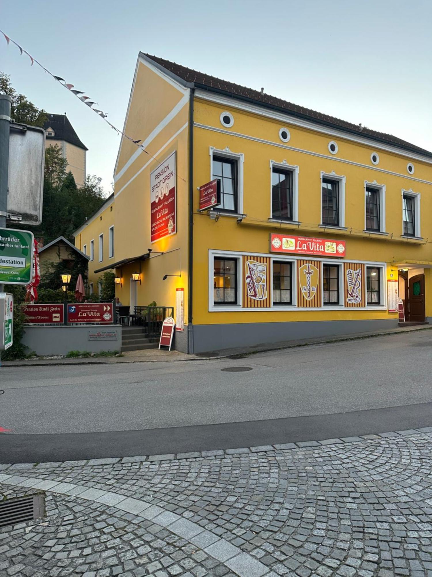 Pension Stadt Grein Exteriör bild