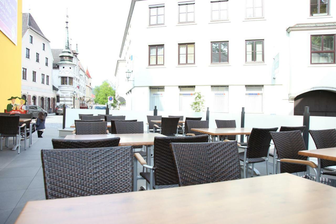 Pension Stadt Grein Exteriör bild